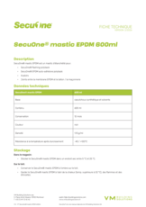 SecuOne mastic EPDM 600ml - FT